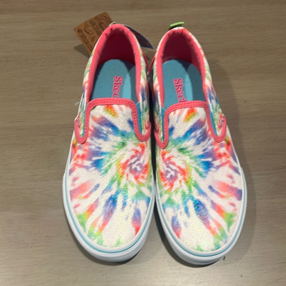 Sketchers Slip On Rainbow Sneakers